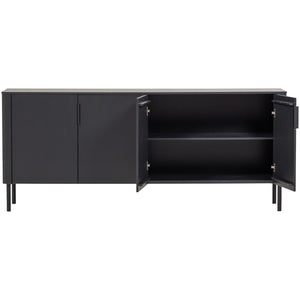 WOOOD Gunnar dressoir Matzwart