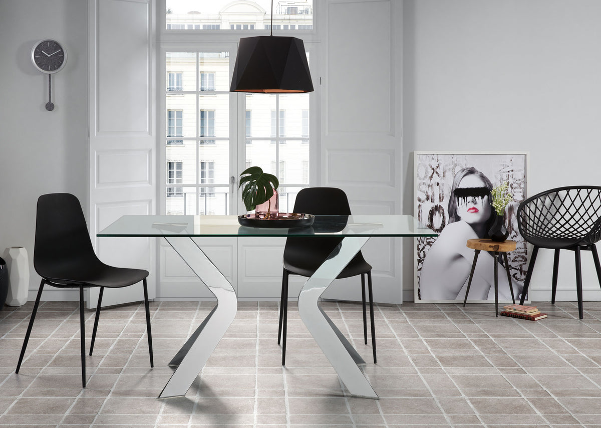 Kave Home Whatts eetkamerstoel Black