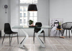 Kave Home Whatts eetkamerstoel Black