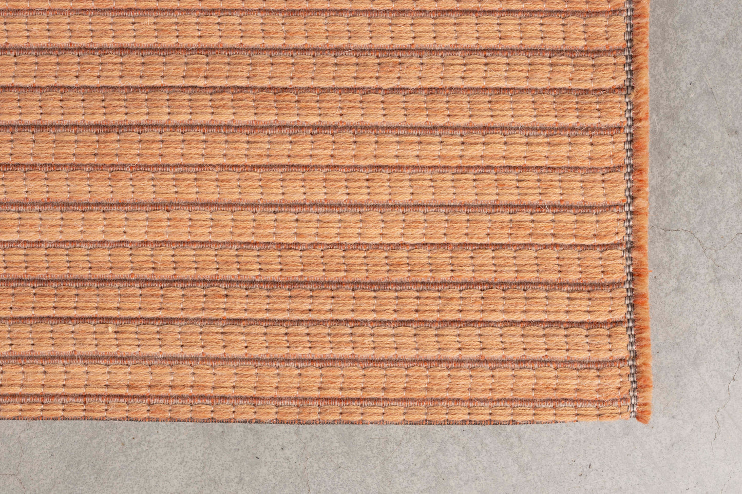 Zuiver Waves vloerkleed 240x170 cm Salmon Orange