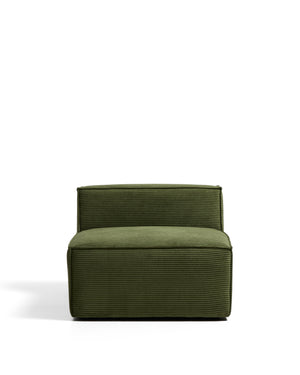 Kave Home Blok fauteuil Groen