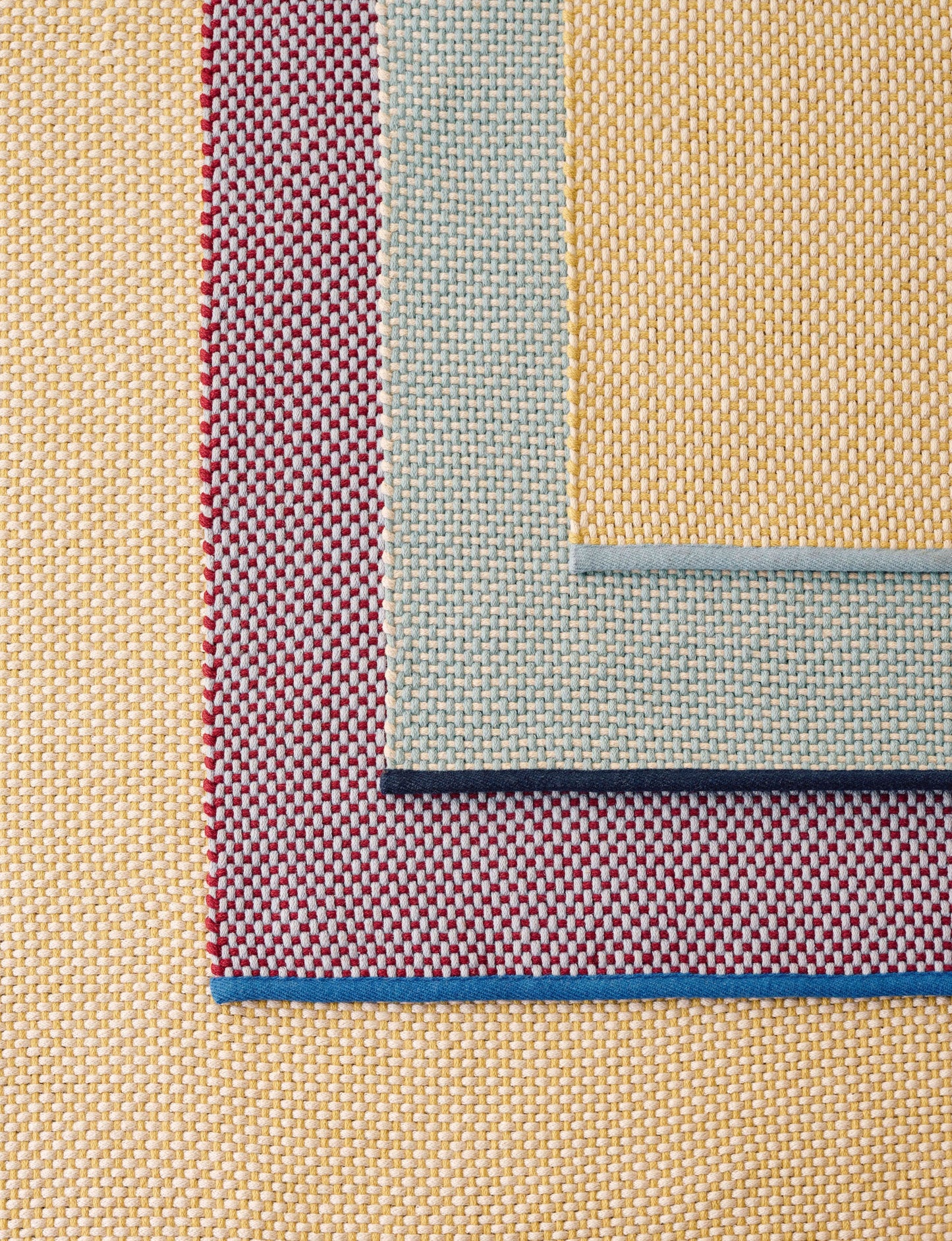 HAY 3 Colour vloerkleed 140x200 cm Soft Yellow