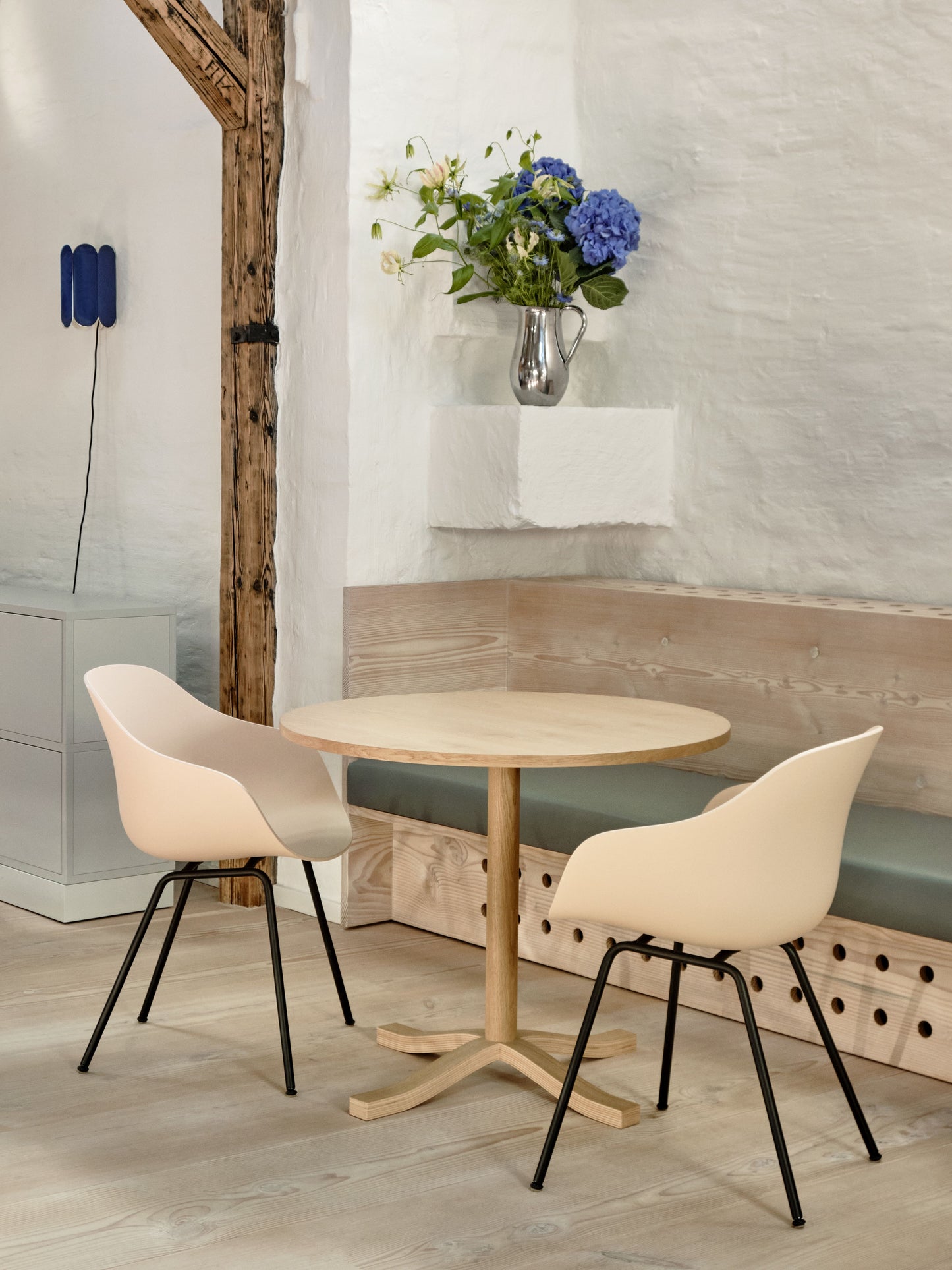 HAY About a Chair AAC 226 eetkamerstoel staal zwart Soft Brick 2.0