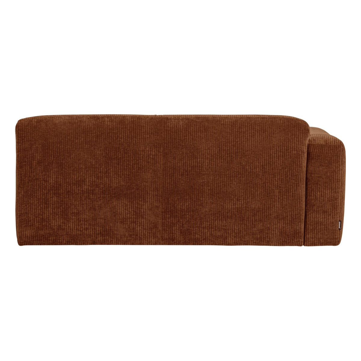 WOOOD Mojo Base 2-zits bank arm links rib Roestbruin