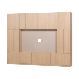 WOOOD Build wandkast 268 cm Naturel