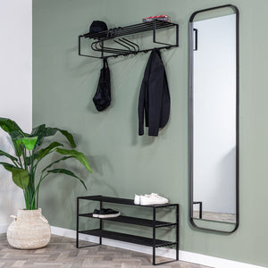 Spinder Design Rex Mirror L spiegel Zwart