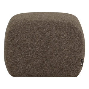 WOOOD Mojo Base poef bouclé Bruin