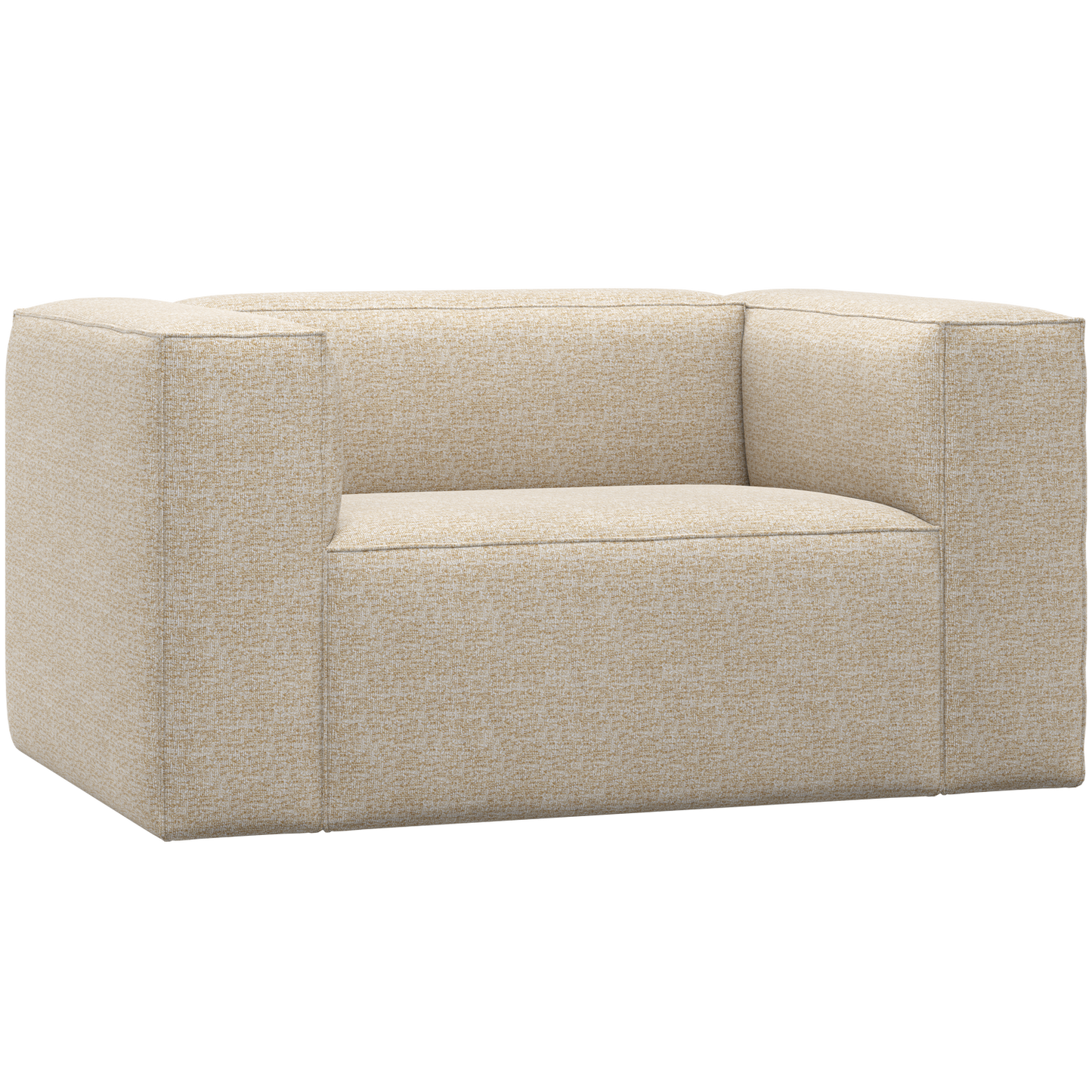 WOOOD Bean fauteuil Beige Melange