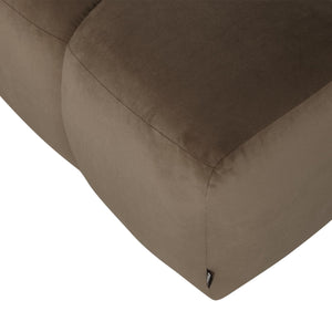 WOOOD Mojo eetbank 164 cm velvet Taupe