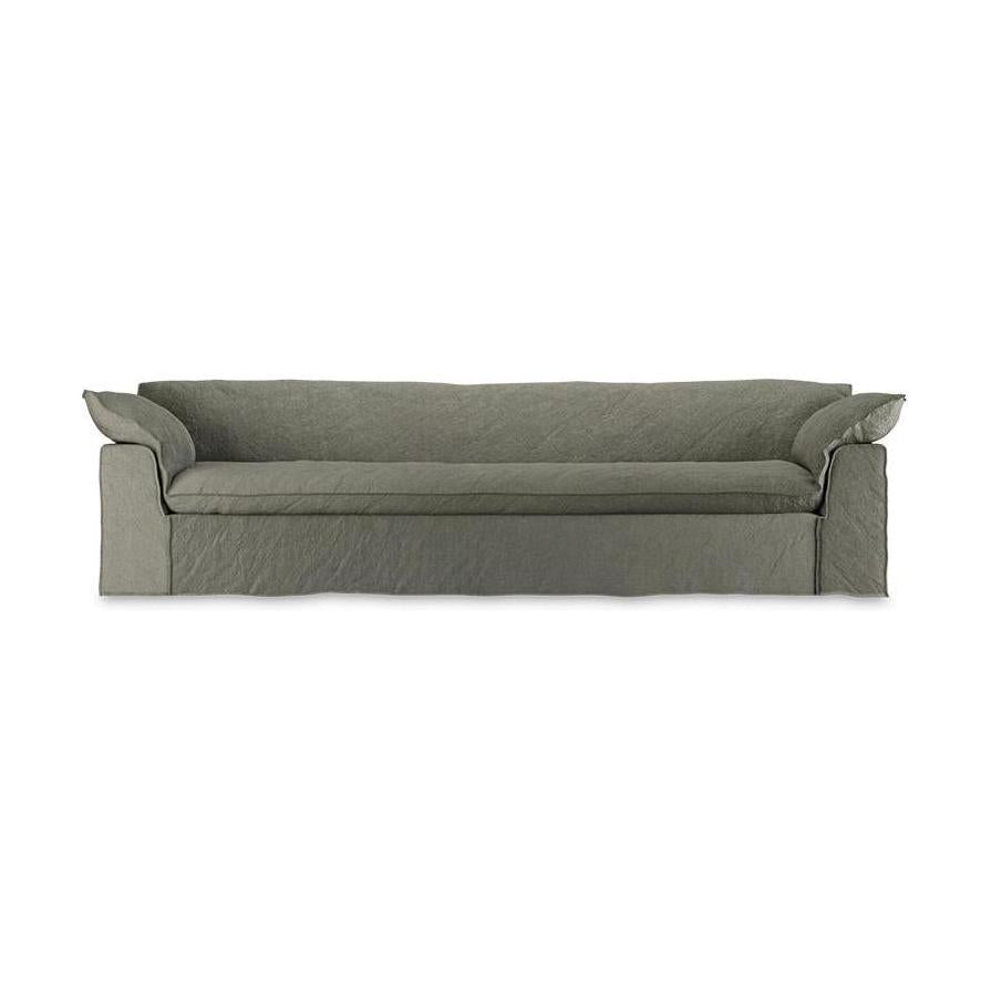 HKliving Nomad bank 305 cm Linen Army Green