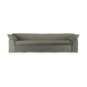 HKliving Nomad bank 305 cm Linen Army Green