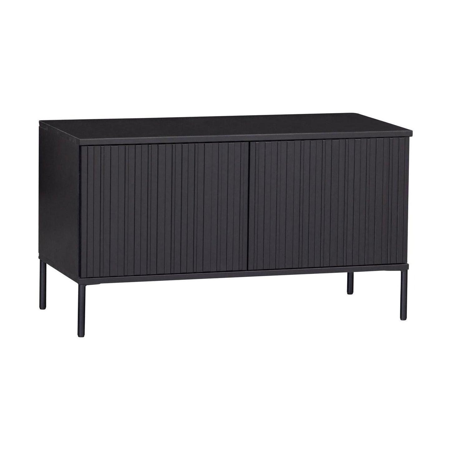 WOOOD New Gravure tv-meubel 100 cm Zwart