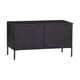 WOOOD New Gravure tv-meubel 100 cm Zwart