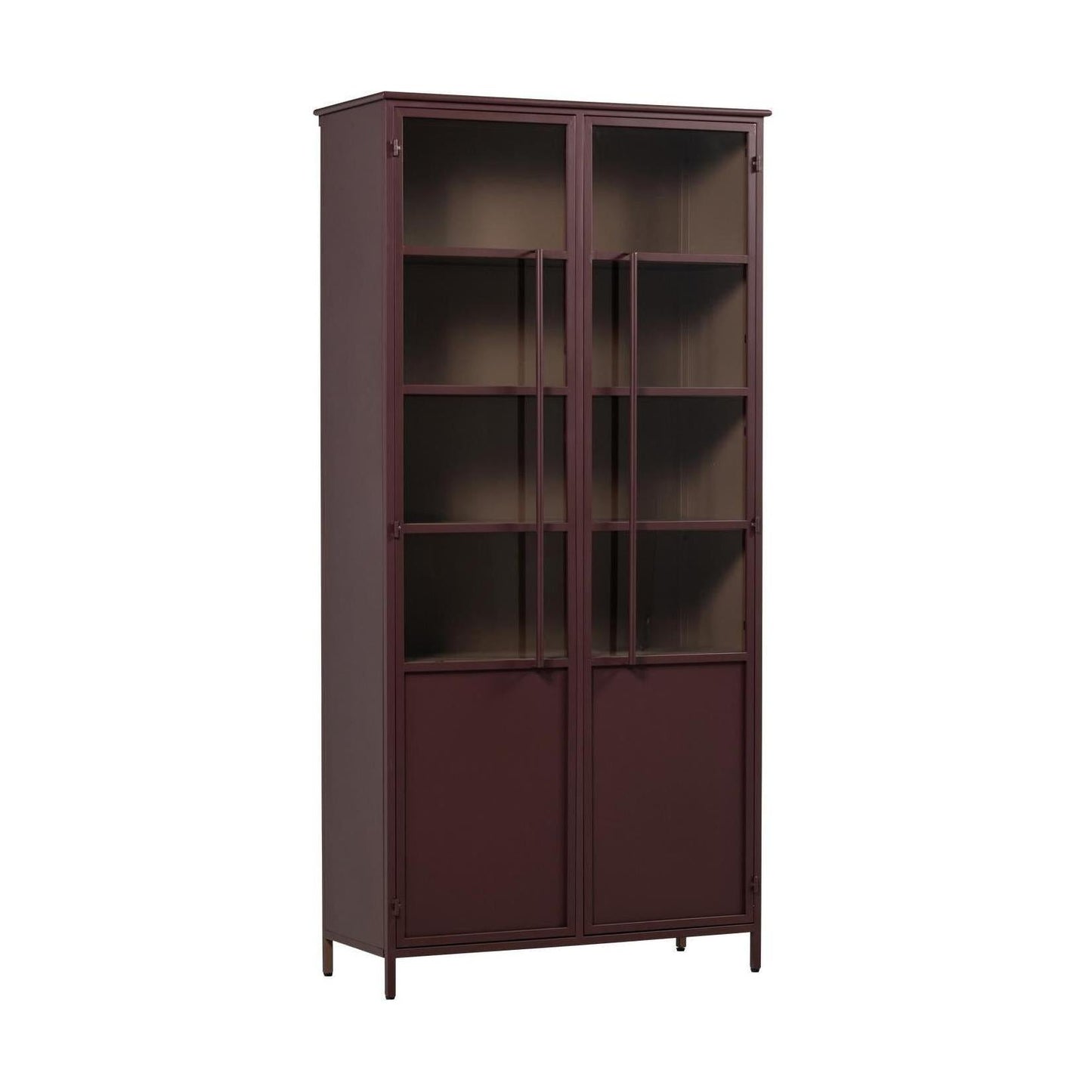 WOOOD Exhibit vitrinekast XL 2-deurs Bordeaux
