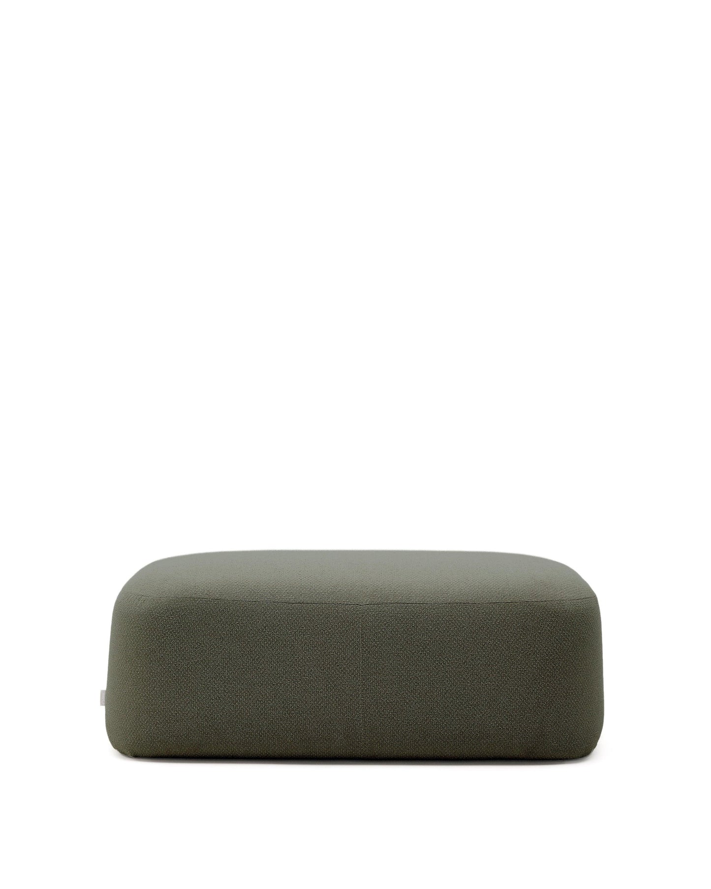 Kave Home Martina poef chenille Green