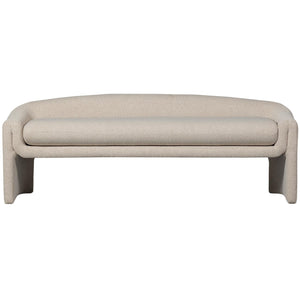 WOOOD Zone eetkamerbank 160 cm Beige