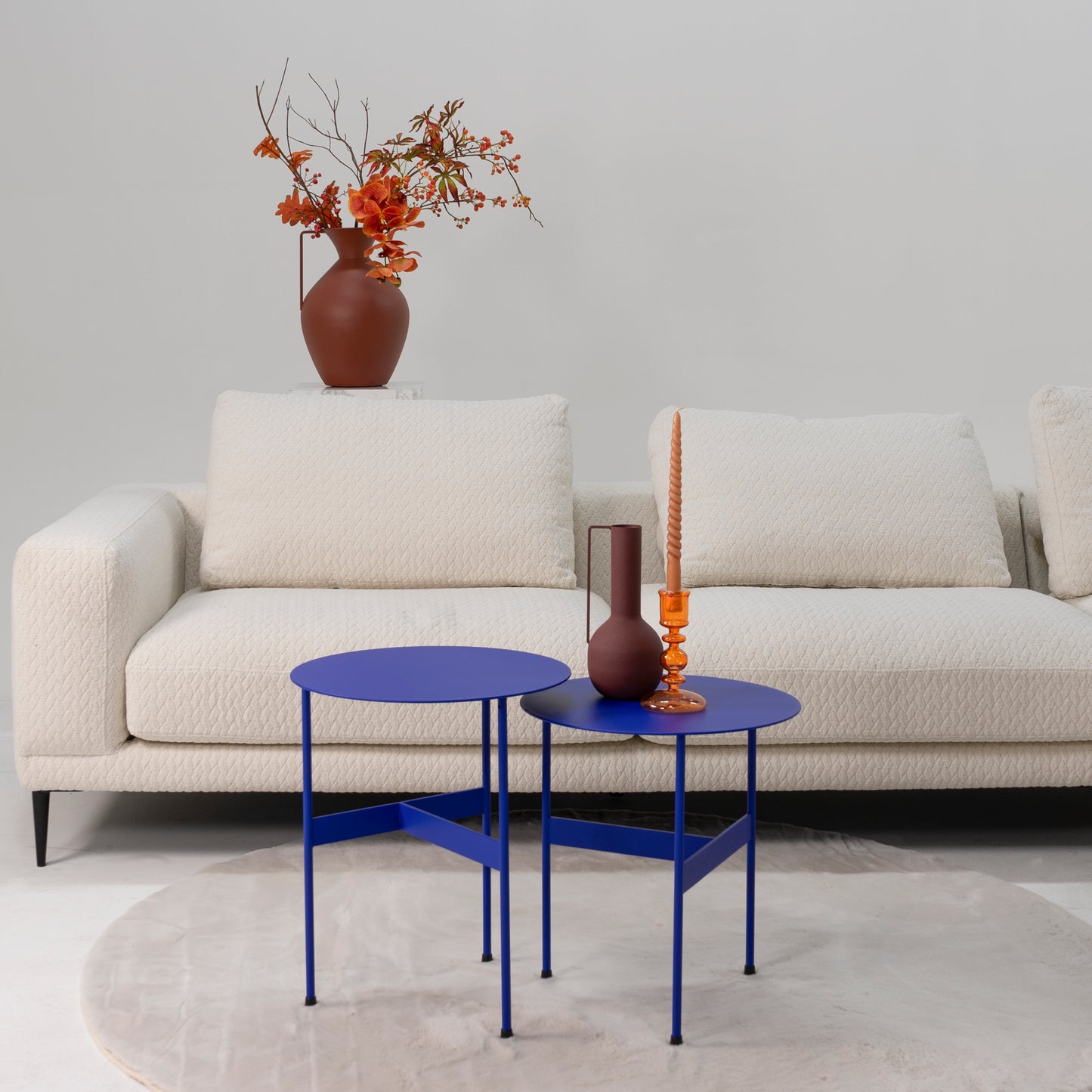 Spinder Design Mira Low bijzettafel Ultramarine