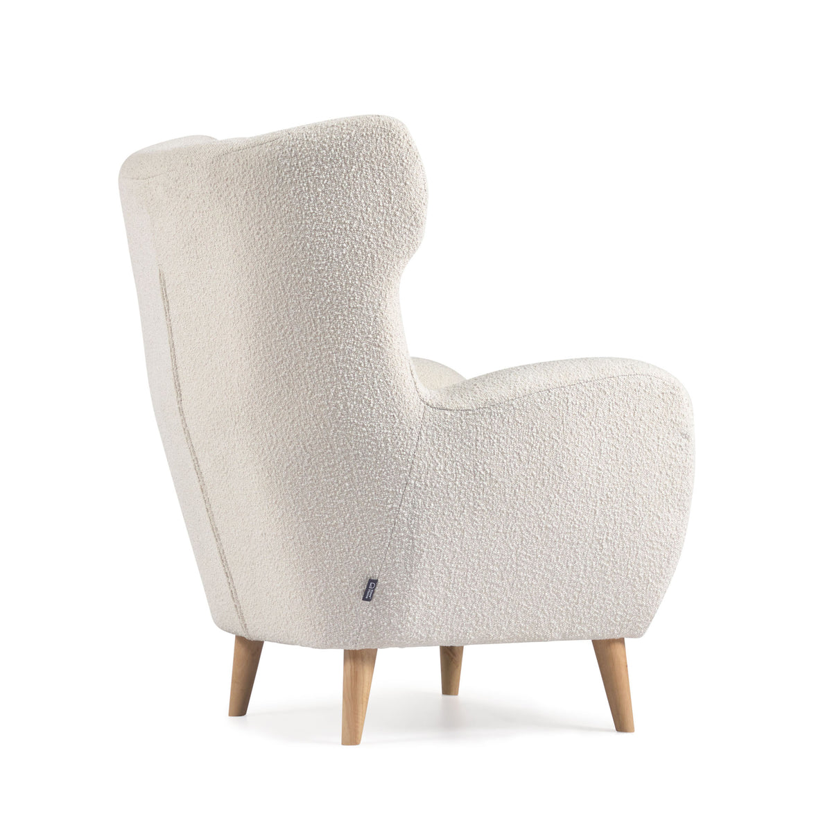 Kave Home Patio fauteuil bouclé Wit