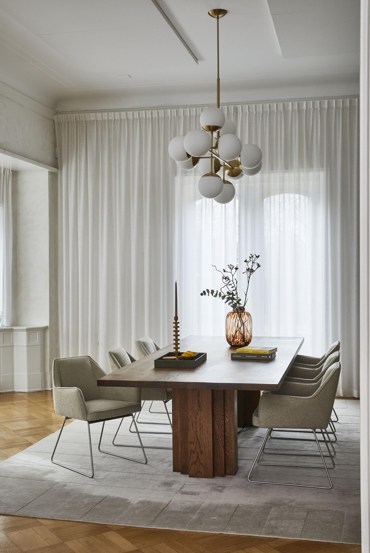 Jesper Home Tome eetkamerstoel Great Greige turn beige