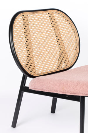 Zuiver Spike fauteuil Natural Pink