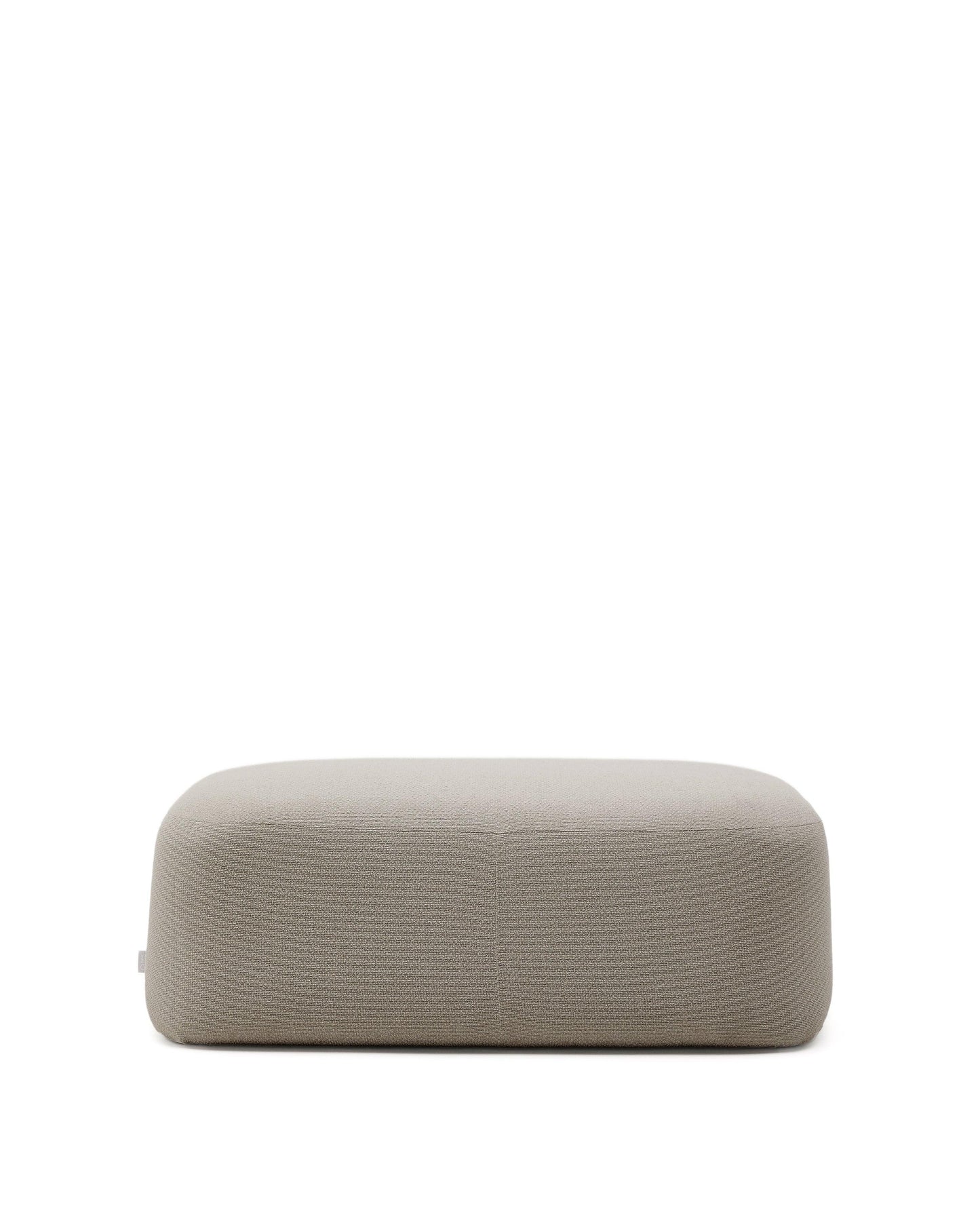 Kave Home Martina poef chenille Stone