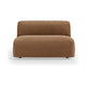HKliving Flake bank middle XL Corduroy Velvet Aged Gold