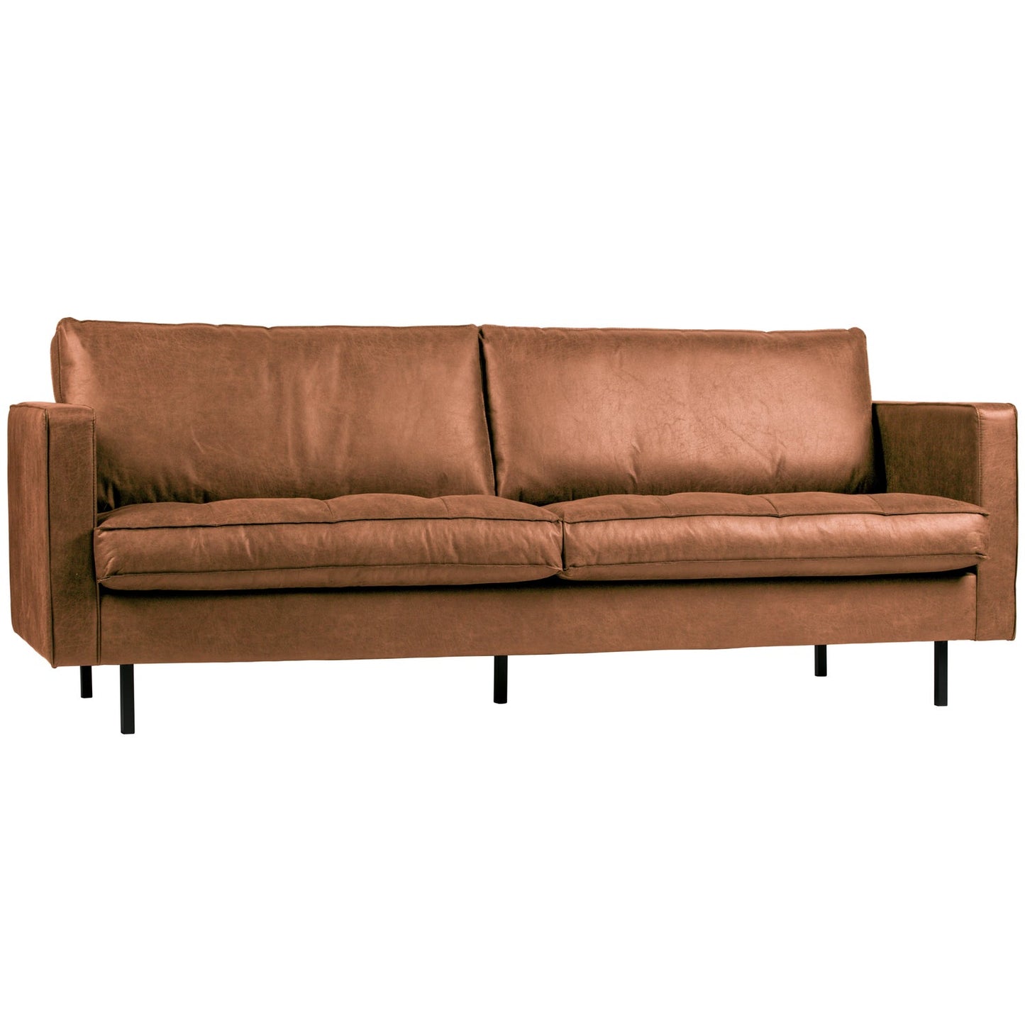 WOOOD Rodeo Classic 2,5-zits bank eco-leer Cognac
