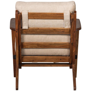 WOOOD Houston fauteuil bouclé Naturel