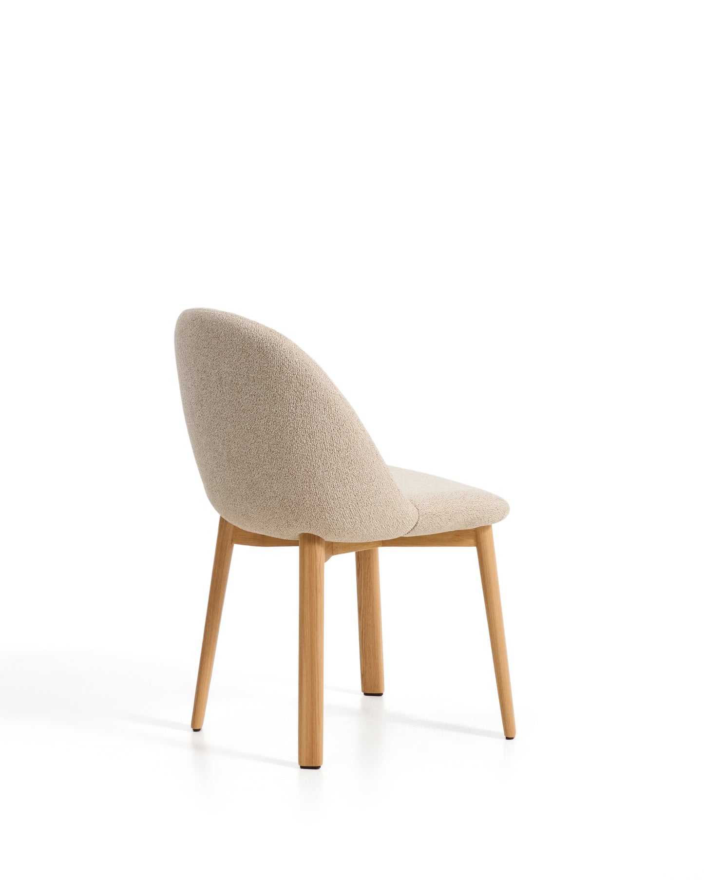 Kave Home Meila eetkamerstoel chenille Beige