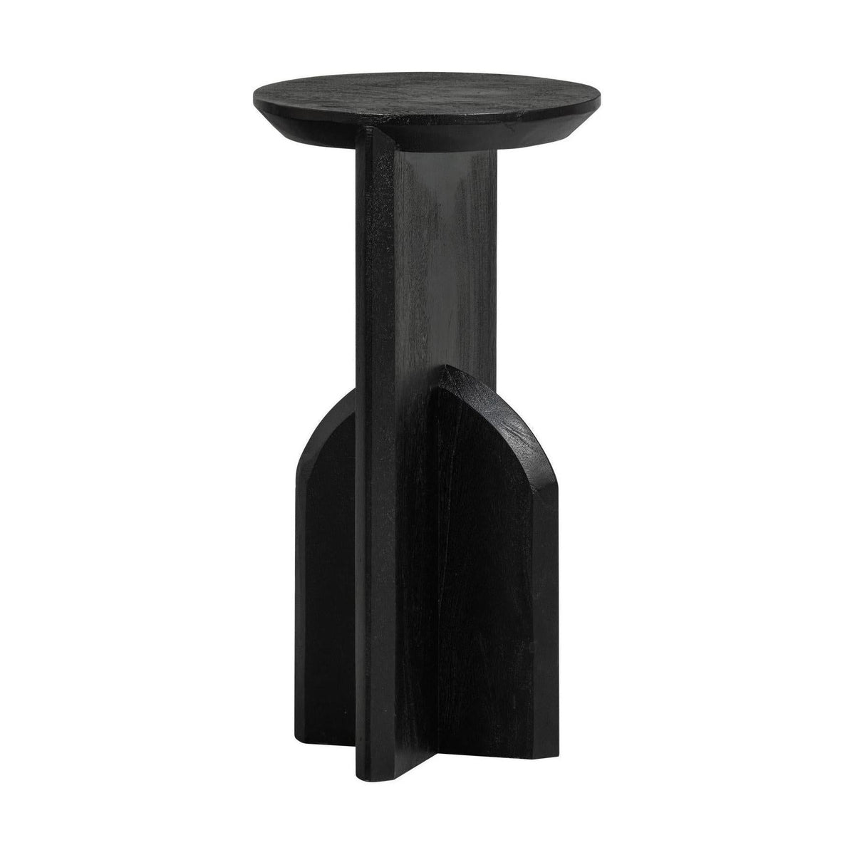 WOOOD Kioni bijzettafel Zwart