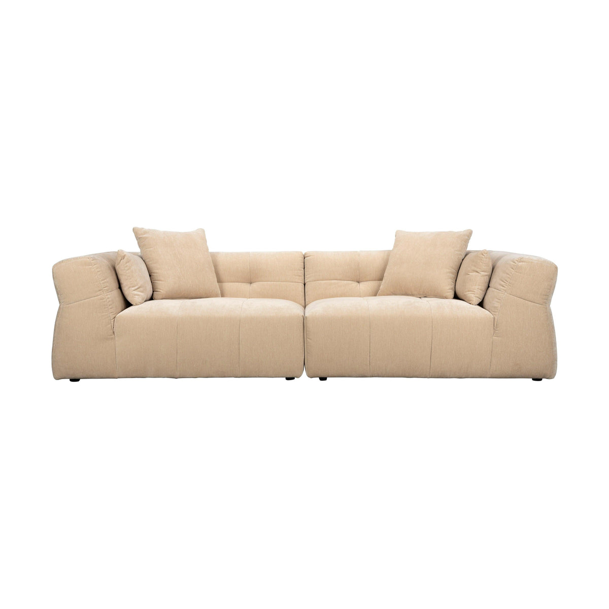 Dutchbone Hodge 4,5-zitsbank Beige