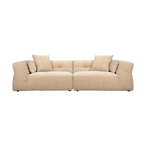 Dutchbone Hodge 4,5-zitsbank Beige