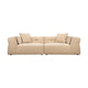 Dutchbone Hodge 4,5-zitsbank Beige