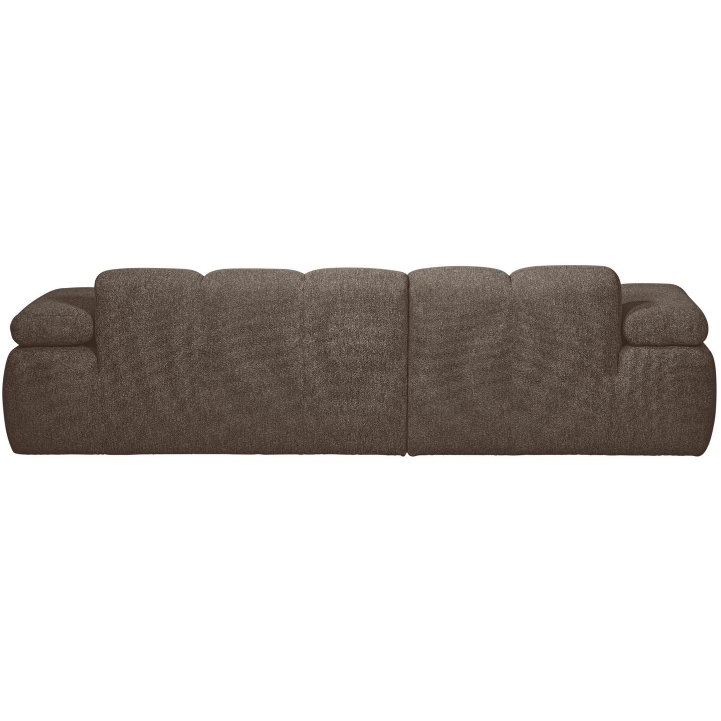 WOOOD Mojo chaise longue bank links bouclé Bruin melange