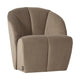 WOOOD Mojo draaifauteuil velvet Khaki