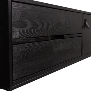 WOOOD Silas tv-meubel 120 cm Blacknight