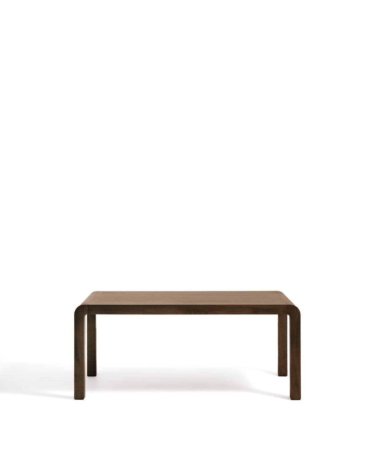 Kave Home Erisia eettafel rechthoek 180x90 cm Donkerbruin