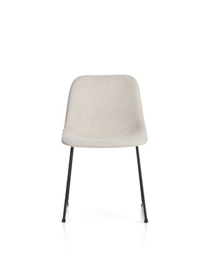 Kave Home Zahara eetkamerstoel chenille Beige