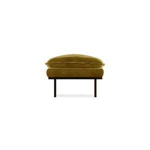 HKliving Retro hocker Royal Velvet Olive