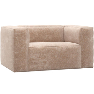 WOOOD Bean fauteuil Chenille Velvet Naturel
