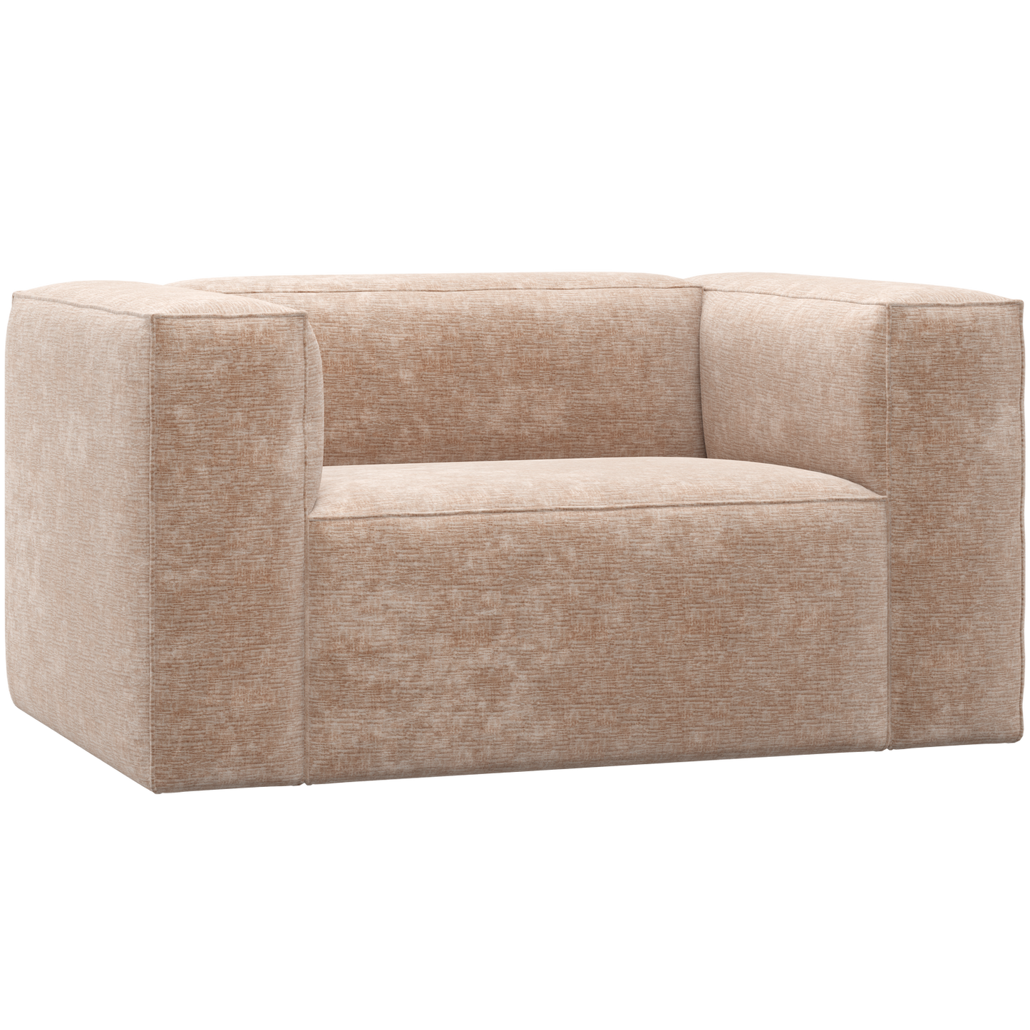 WOOOD Bean fauteuil Chenille Velvet Naturel