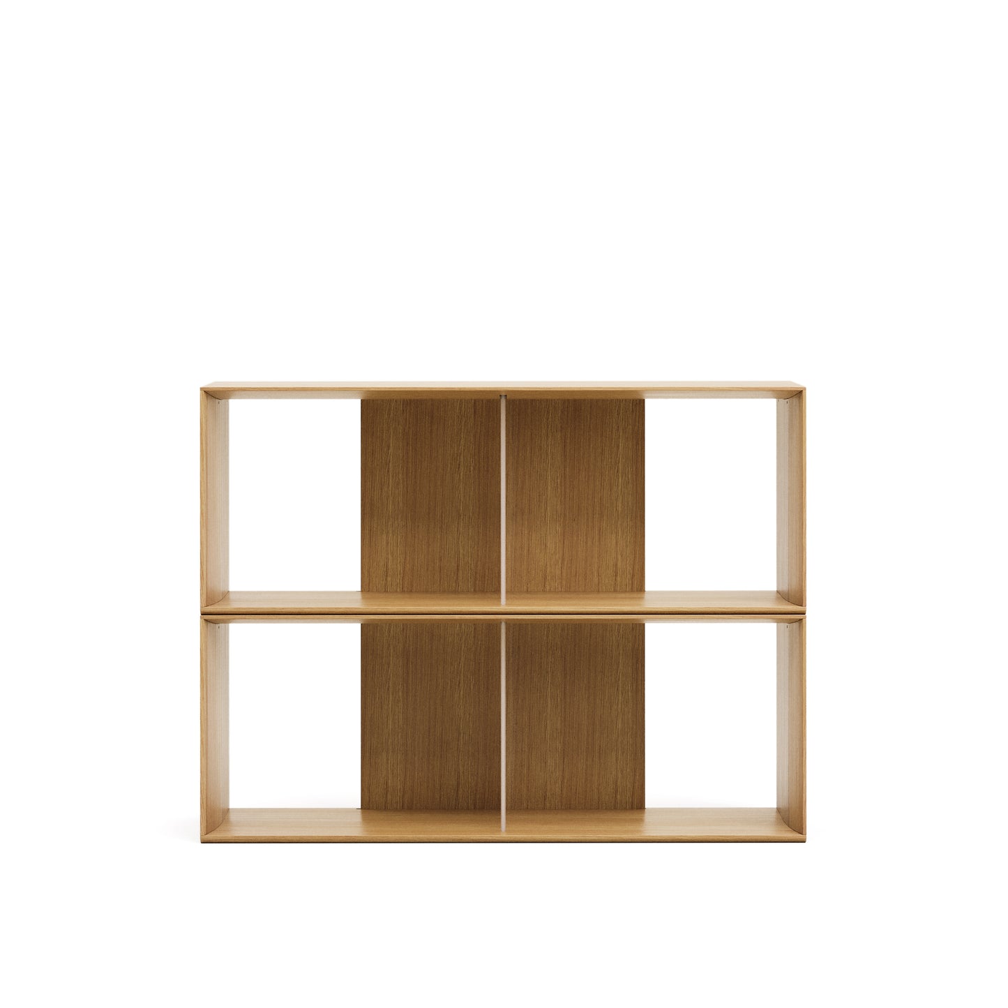 Kave Home Litto kast 2 modulaire planken eiken