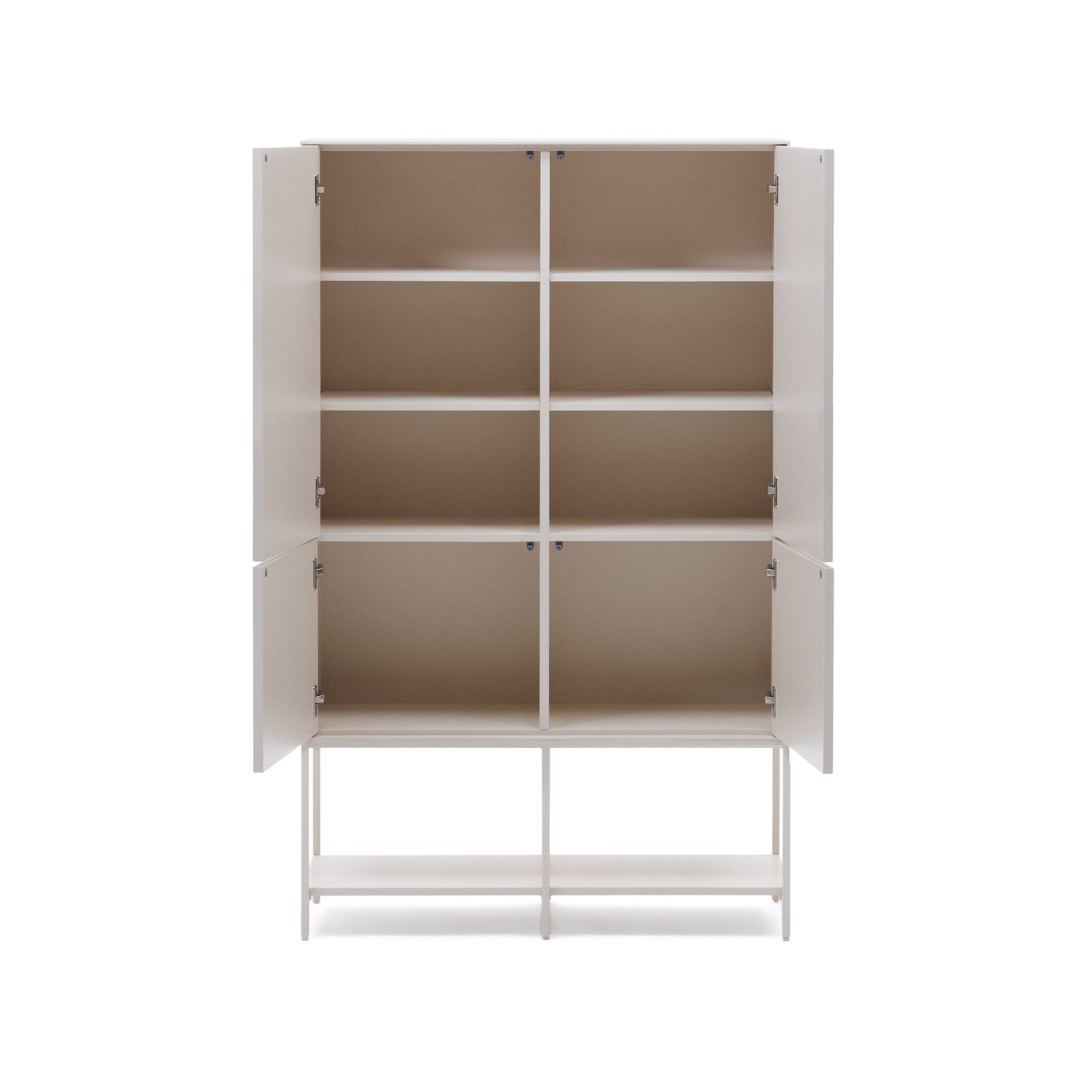 Kave Home Vedrana dressoir met 4 deuren Wit
