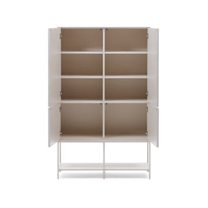 Kave Home Vedrana dressoir met 4 deuren Wit