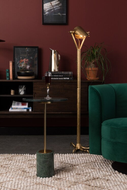 Dutchbone Gunnar bijzettafel Groen en Goud
