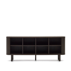 Kave Home Mailen dressoir met 2 deuren essen donkere afwerking