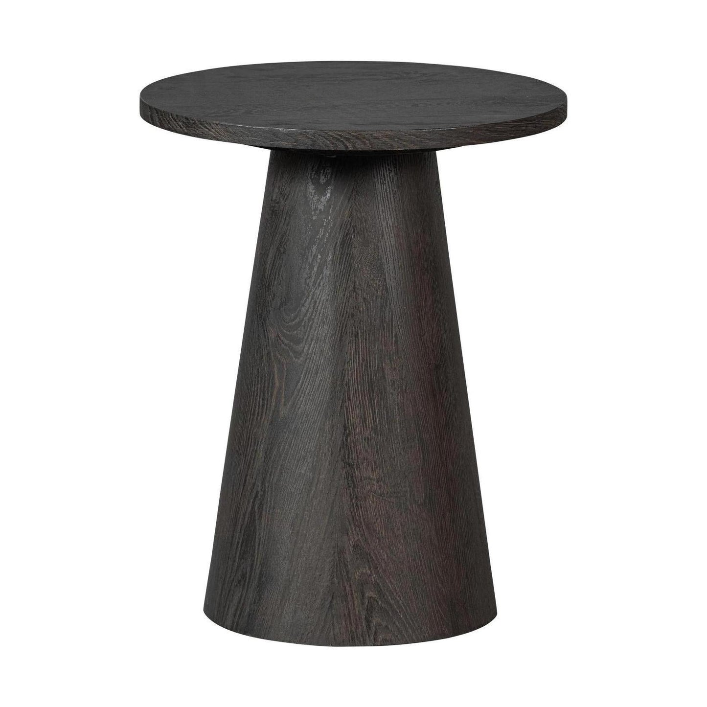 WOOOD Maan salontafel Ø40 cm Donkerbruin
