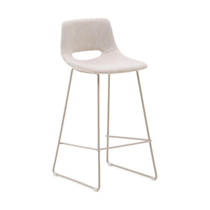 Kave Home Zahara barkruk H76 chenille Beige