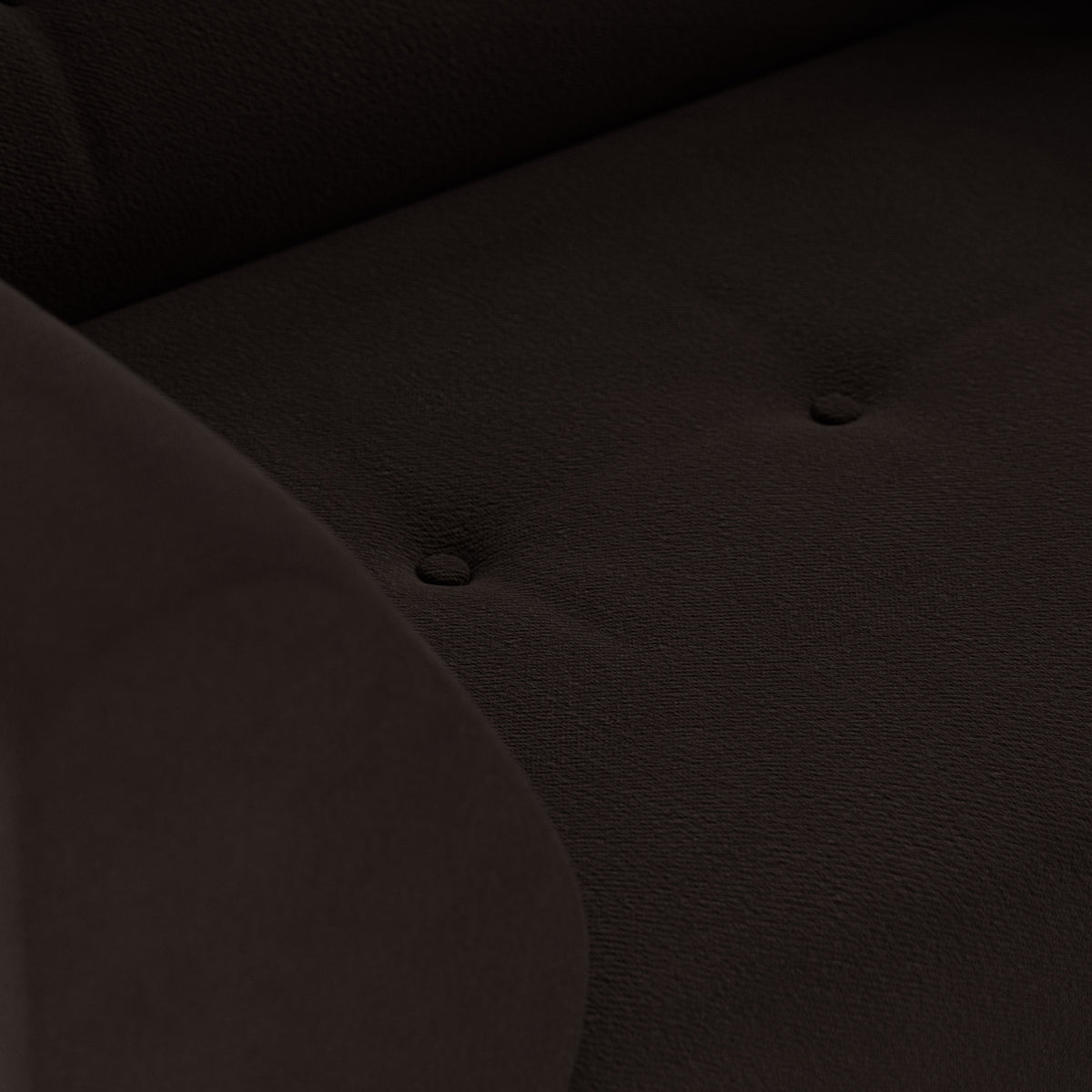 HKliving Vint loveseat Royal Velvet Espresso