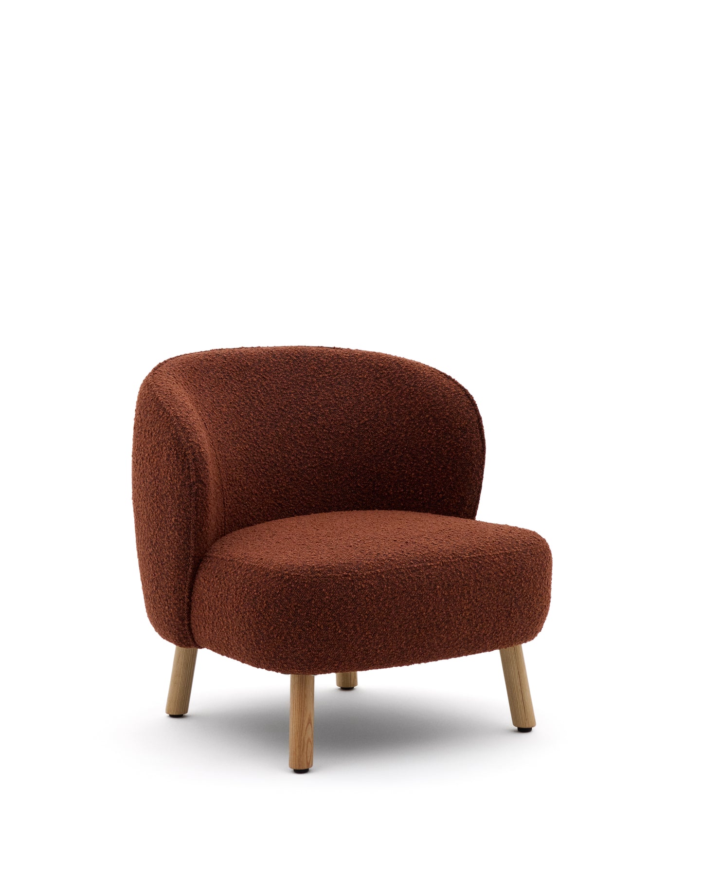 Kave Home Ulit fauteuil Terracotta naturel